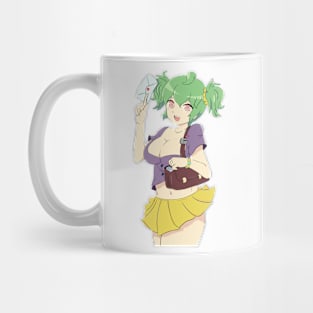 Summer Mail Lady Waifu Mug